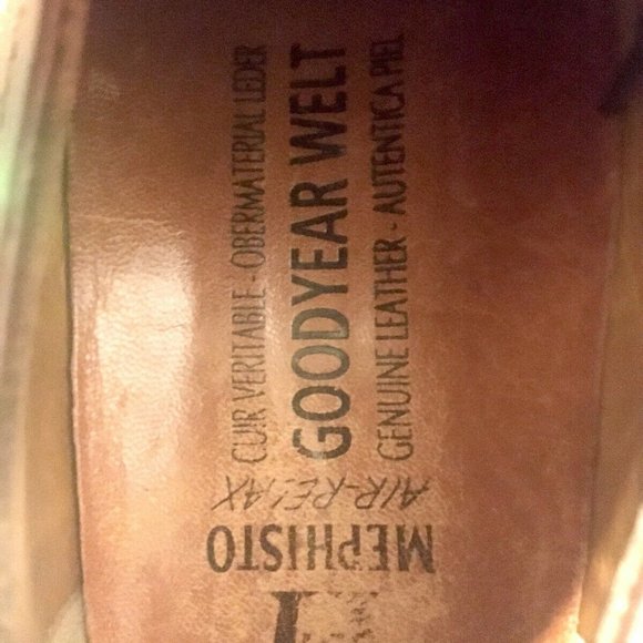 Mephisto Air Relax Oxford Good Year Welt Brown main image 7